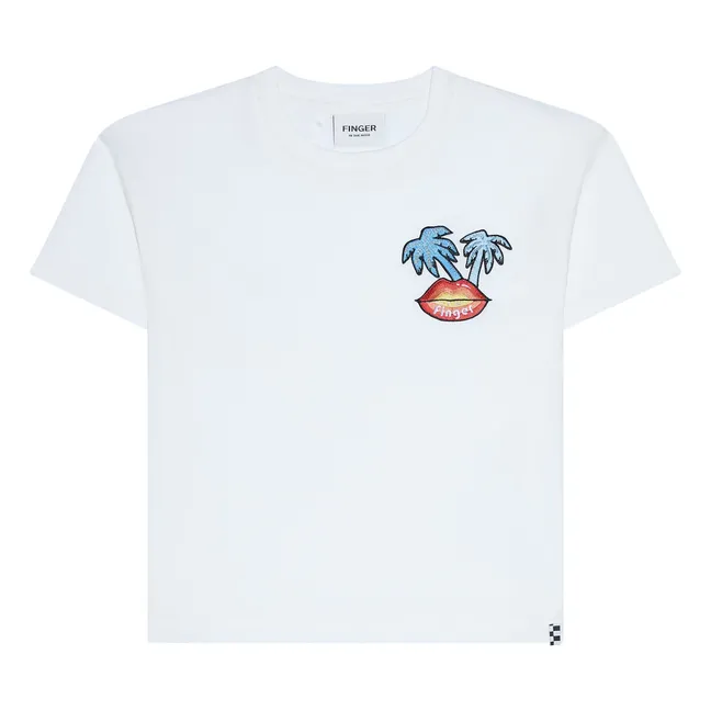 T-shirt Queen Coton Bio | Blanc cassé