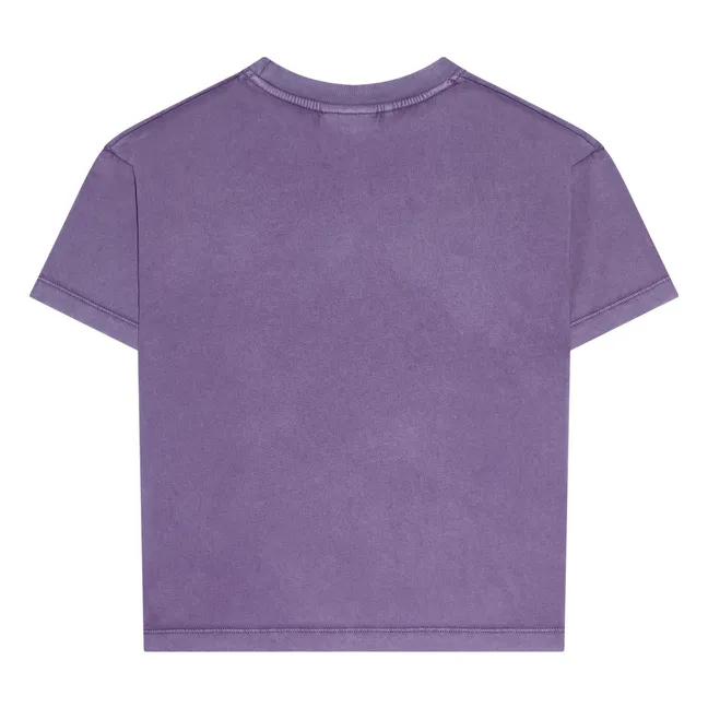 Luna organic cotton T-shirt | Mauve