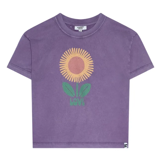 T-shirt Luna Coton Bio | Mauve