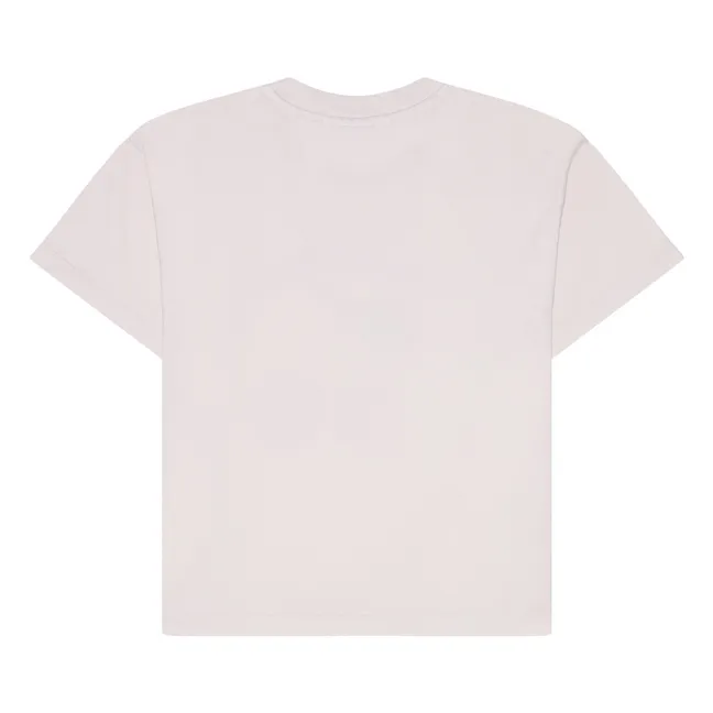 Luna organic cotton T-shirt | Pale Pink