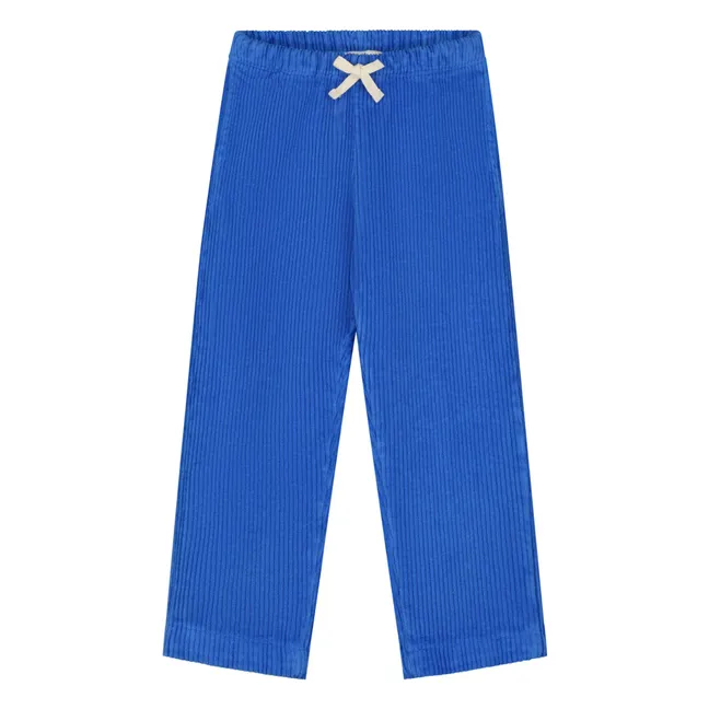 Pantalones de pana ecológica | Cobalto