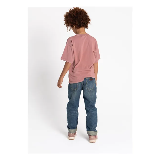 Finn organic cotton T-shirt | Plum