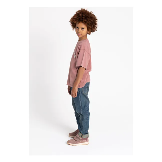 Finn organic cotton T-shirt | Plum