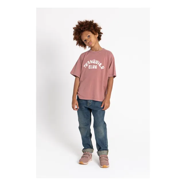 Finn organic cotton T-shirt | Plum