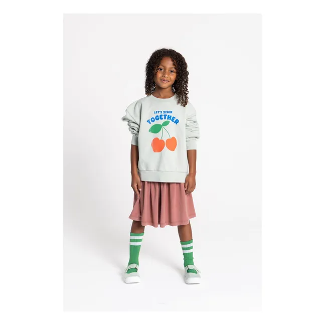 Jupe Flow Jersey Coton Bio | Prune