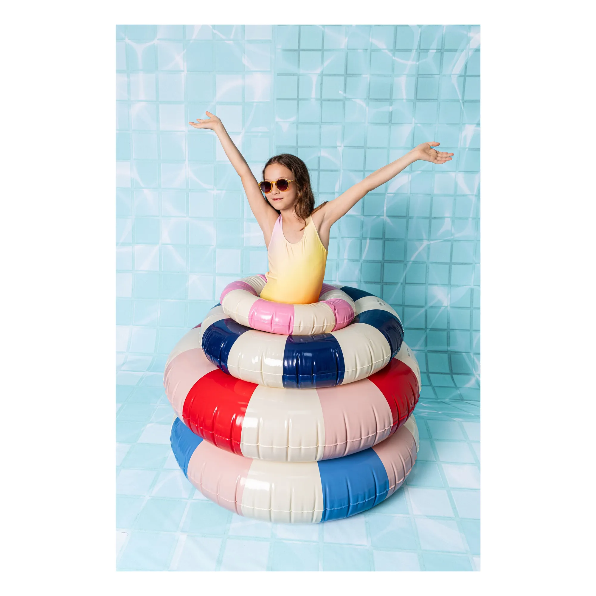 Maillot de Bain Dos Nageur Bay | Orange- Image produit n°2