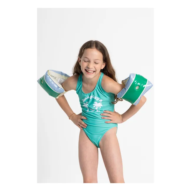 Maillot de Bain Dos Nageur Bay | Vert Menthe