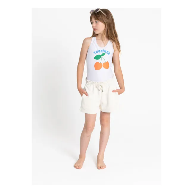 Maillot de Bain Dos Nageur Bay | Blanc cassé