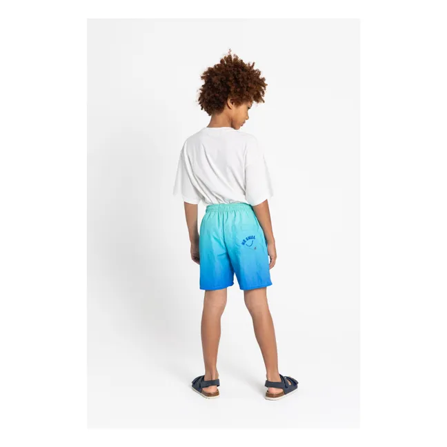 Short de Bain Wave | Bleu Vert