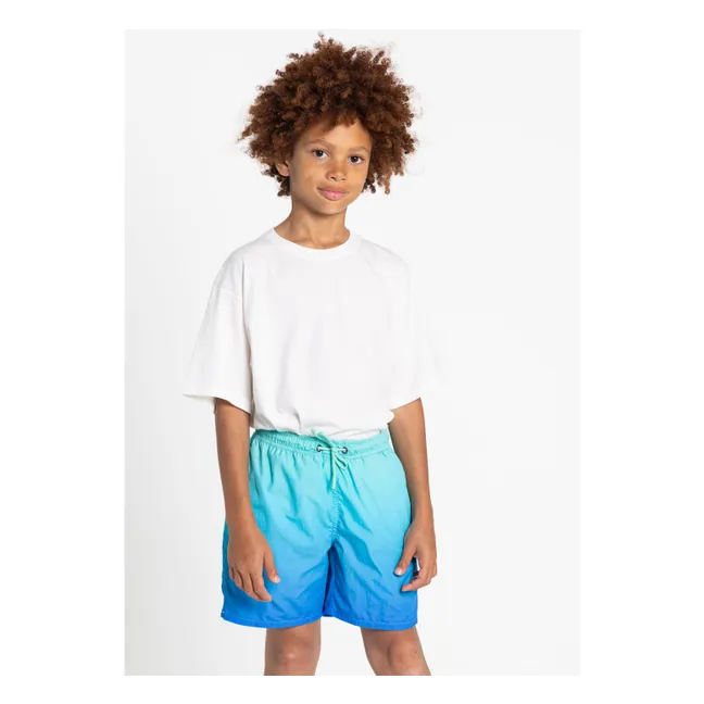 Short de Bain Wave | Bleu Vert