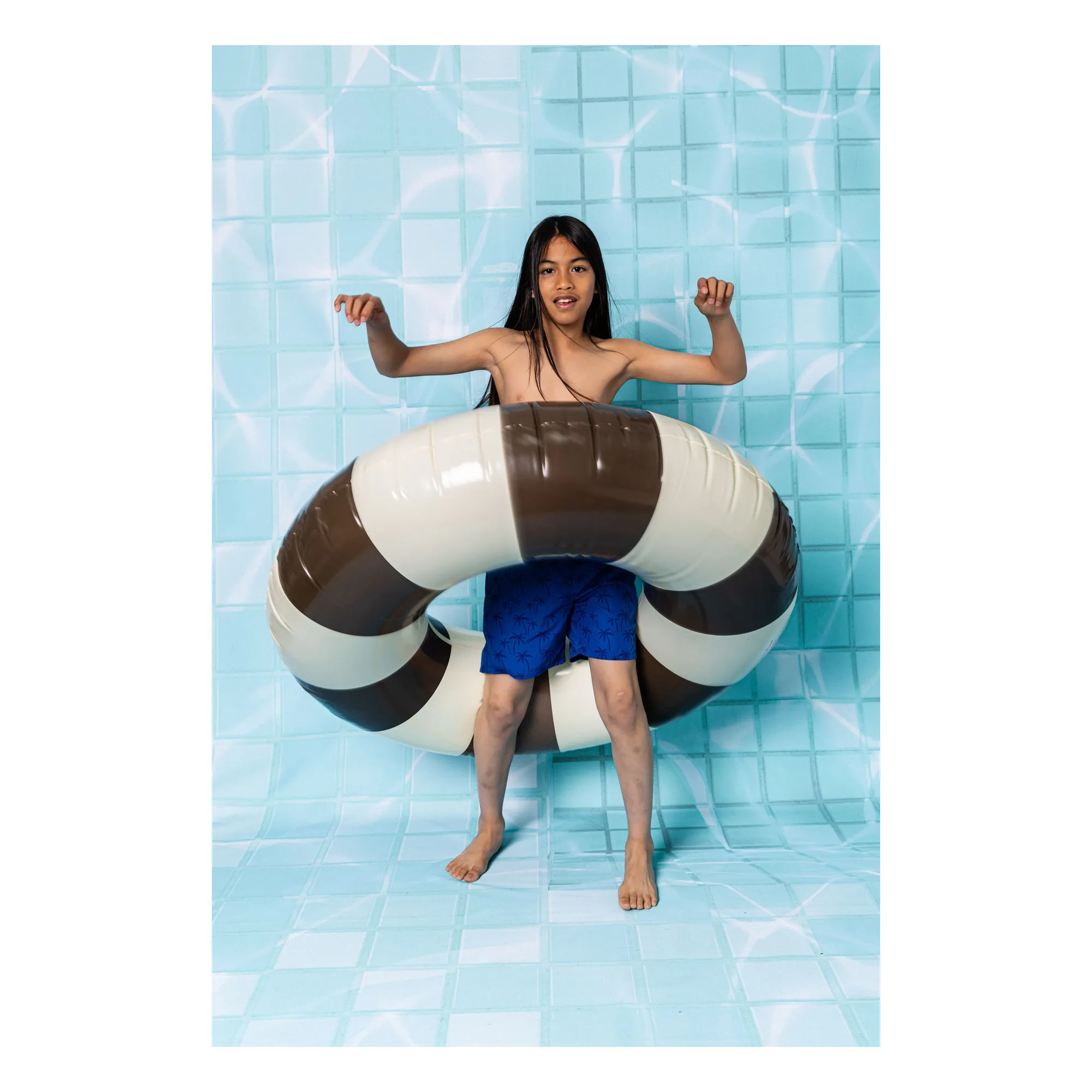 Short de Bain Wave | Bleu électrique- Image produit n°1