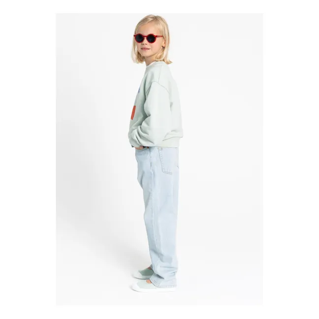 Sweat Alba Coton Bio | Vert céladon