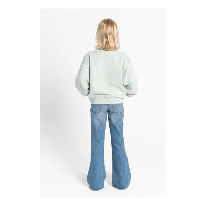 Sweat Alba Coton Bio | Vert céladon- Image produit n°4