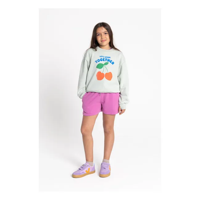 Sweat Alba Coton Bio | Vert céladon