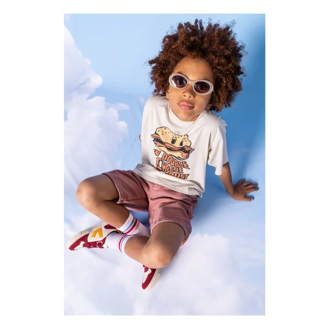 Camiseta Finn de algodón ecológico | Crudo