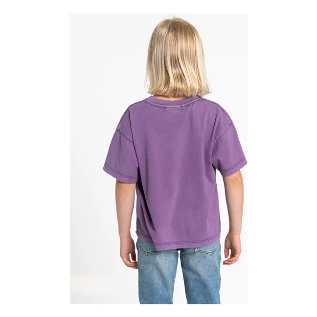 Luna organic cotton T-shirt | Mauve