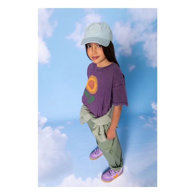 Luna organic cotton T-shirt | Mauve