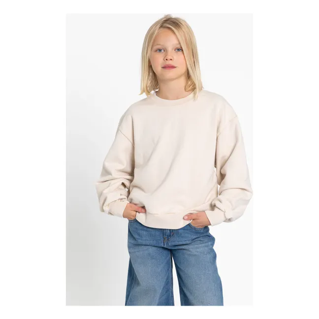 Sweat Maia Coton Bio | Crème