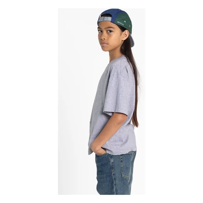 Camiseta Nils Algodón orgánico | Gris Jaspeado