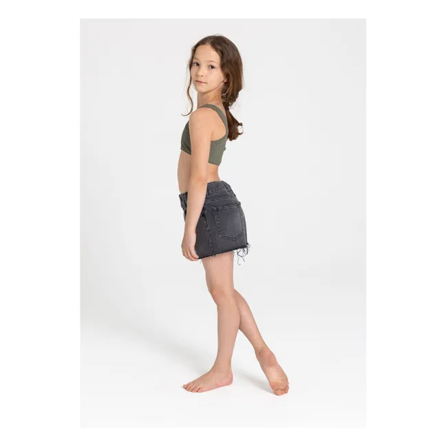Maillot de Bain Asymétrique Bayle | Vert kaki clair