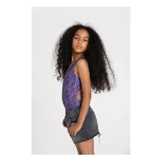 Olivia Backswimming Swimsuit | Lavender