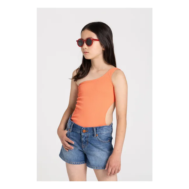 Maillot de Bain Asymétrique Sia | Corail
