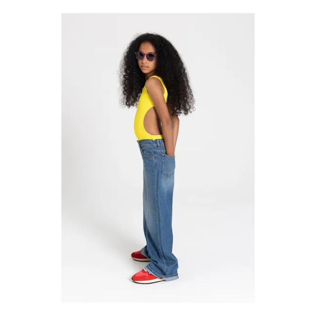 Maillot de Bain Asymétrique Sia | Jaune citron