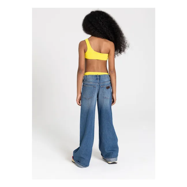 Maillot de Bain Asymétrique Sia | Jaune citron