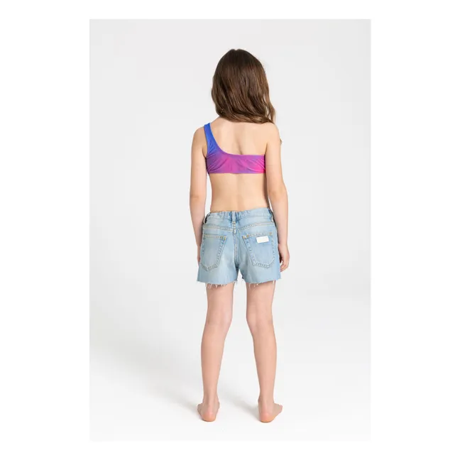 Maillot de Bain Asymétrique Sia | Rose fluo