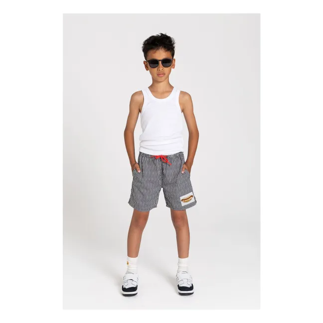 Short de Bain Freeboy | Noir