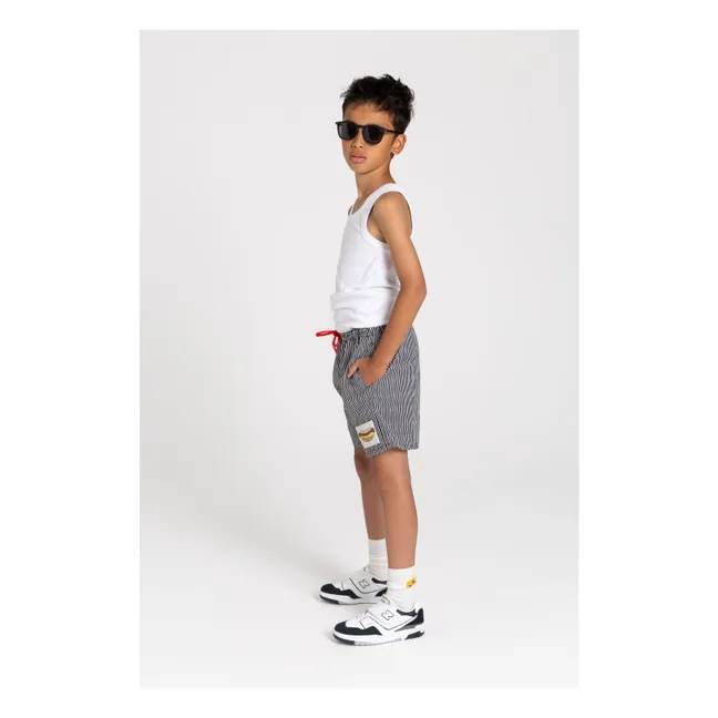 Short de Bain Freeboy | Noir