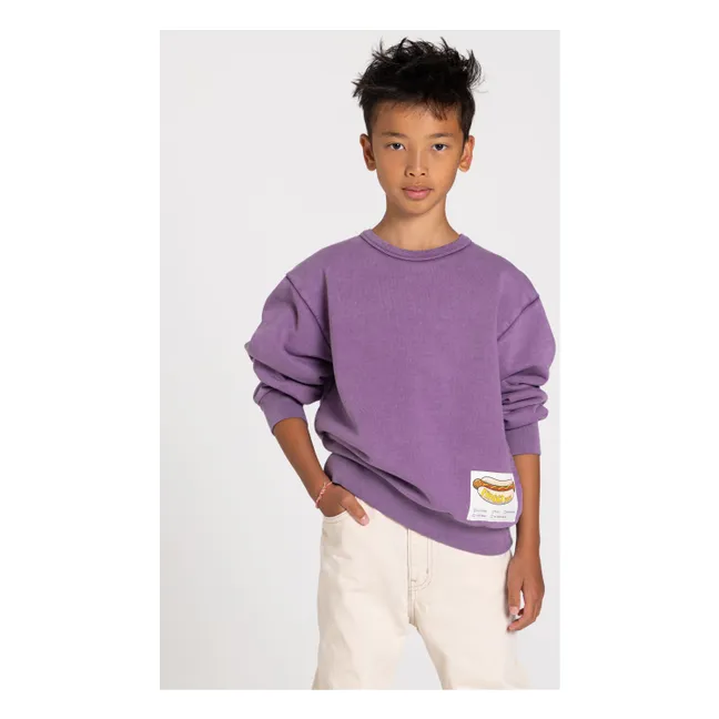 Sweat Blow Coton Bio | Mauve