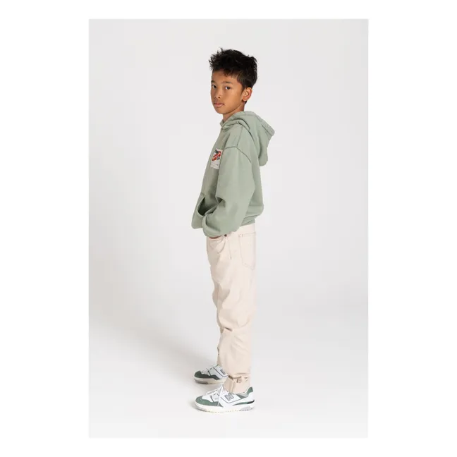Sweat Hope Coton Bio | Vert kaki clair