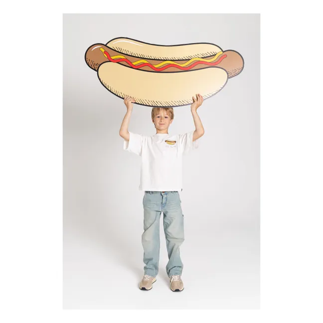 T-shirt King Coton Bio | Blanc cassé