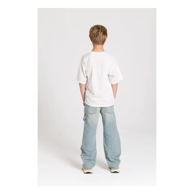 T-shirt King Coton Bio | Blanc cassé