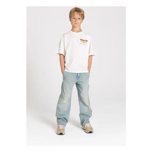 T-shirt King Coton Bio | Blanc cassé