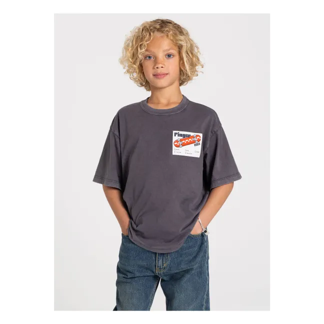 T-shirt King Coton Bio | Gris charbon