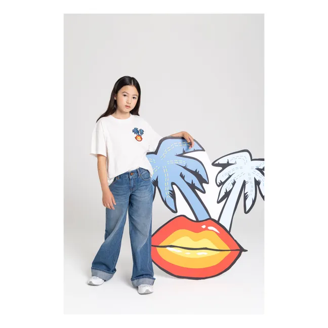 T-shirt Queen Coton Bio | Blanc cassé