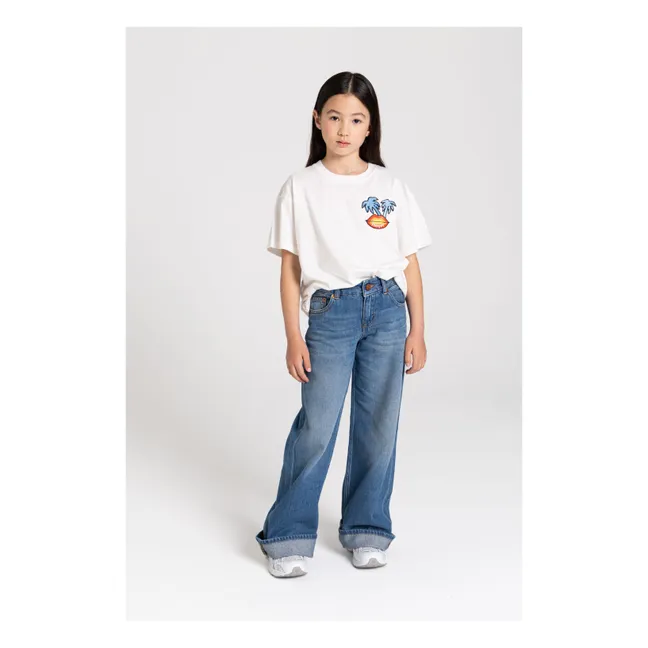 T-shirt Queen Coton Bio | Blanc cassé