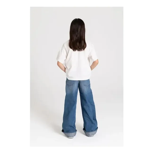 Queen T-shirt Organic cotton | Off white