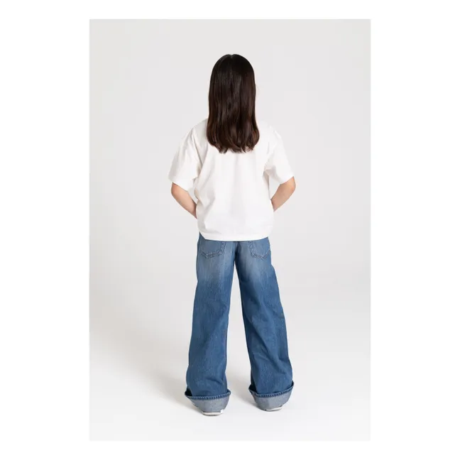 T-shirt Queen Coton Bio | Blanc cassé