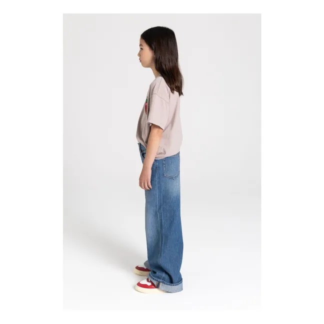 T-Shirt Queen Bio-Baumwolle | Mastic