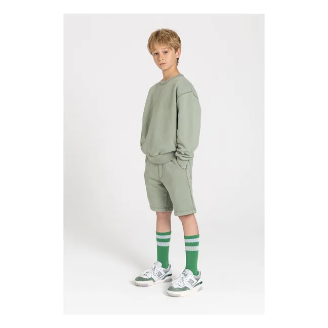 Short Milo Coton Bio | Vert kaki clair