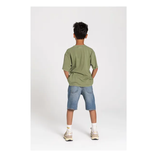 Camiseta Nils Algodón orgánico | Verde militare claro