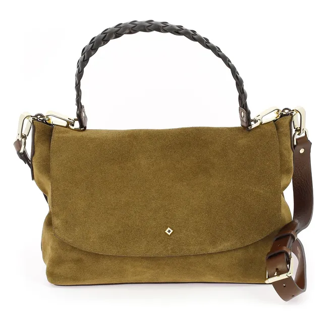 Le New Benson Velvet Bag | Tabacco