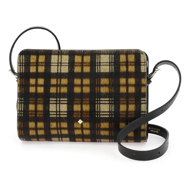 Le New Bea Tartan Bag | Black