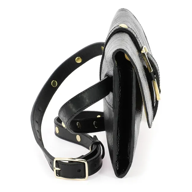 La Lulu Millau Knuspertasche | Schwarz