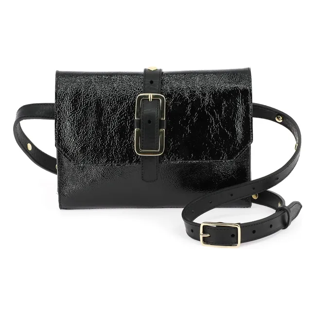 La Lulu Millau Knuspertasche | Schwarz