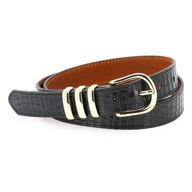 Ceinture La Iena Mushu | Noir