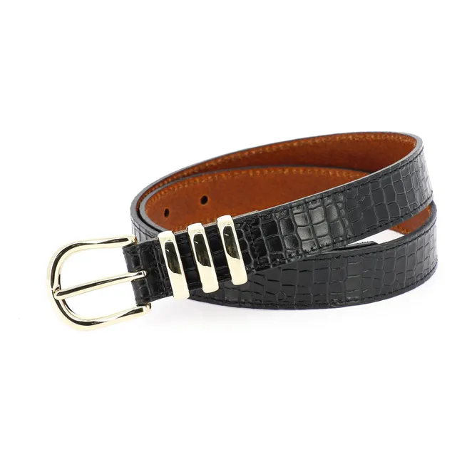 Ceinture La Iena Mushu | Noir
